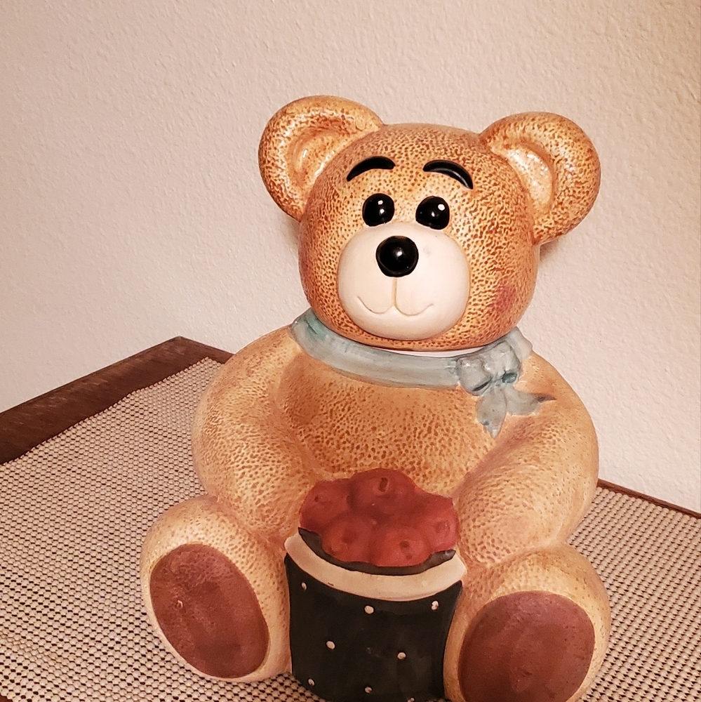 Bear cookie jar